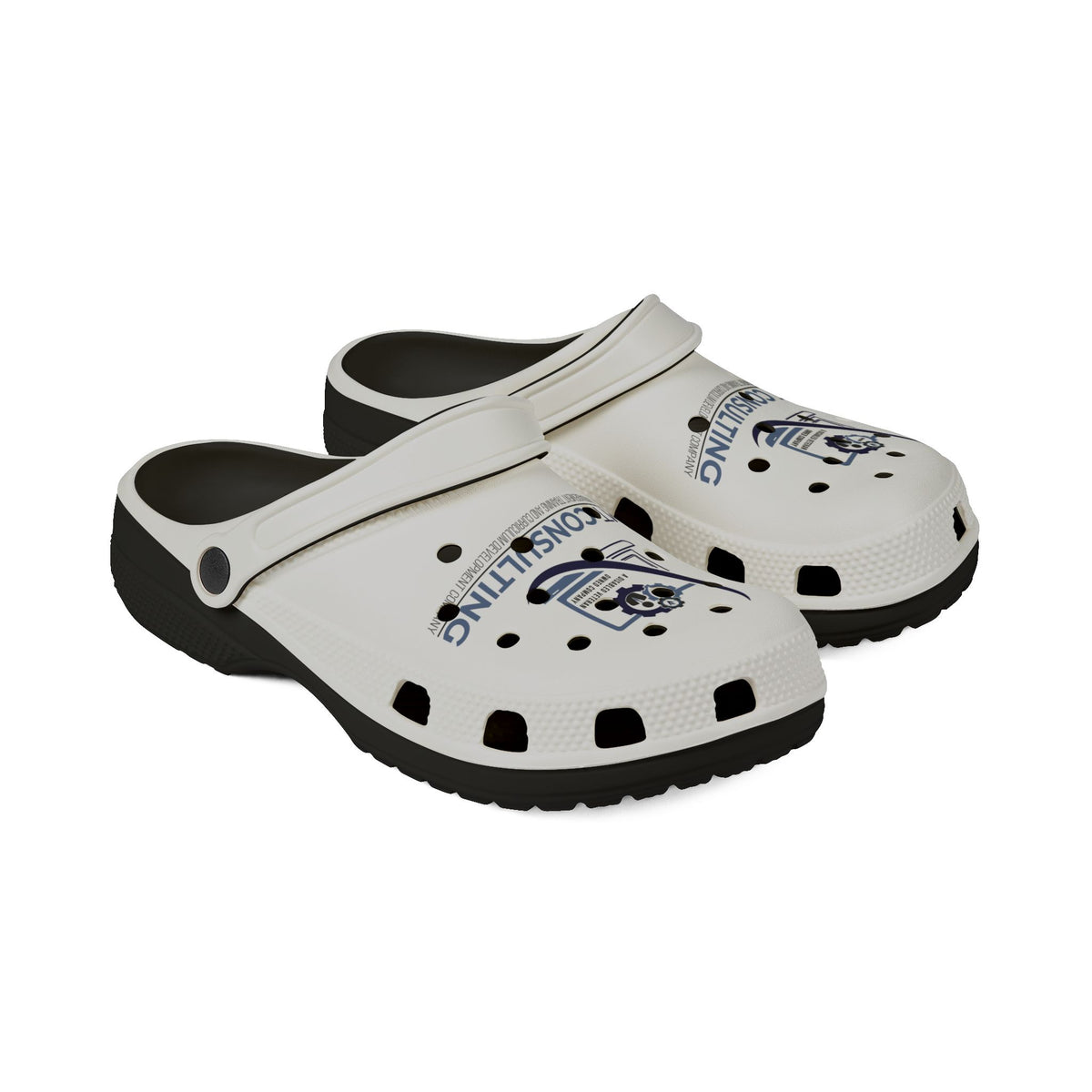 Custom EVA Foam Clogs — BMT Consulting Logo Beach Garden Shoes
