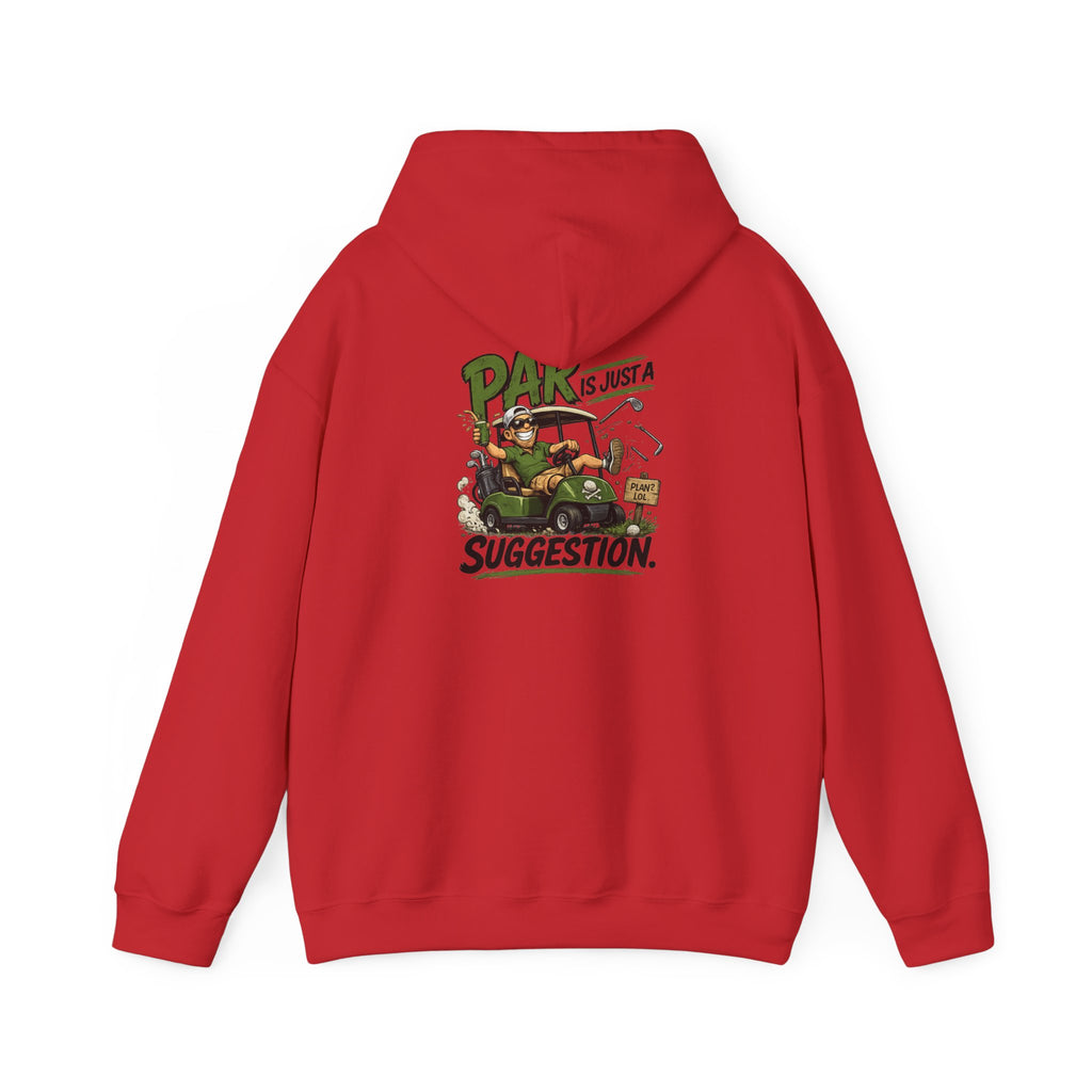 Par Is Just a Suggestion hoodie | military jeep cartoon design