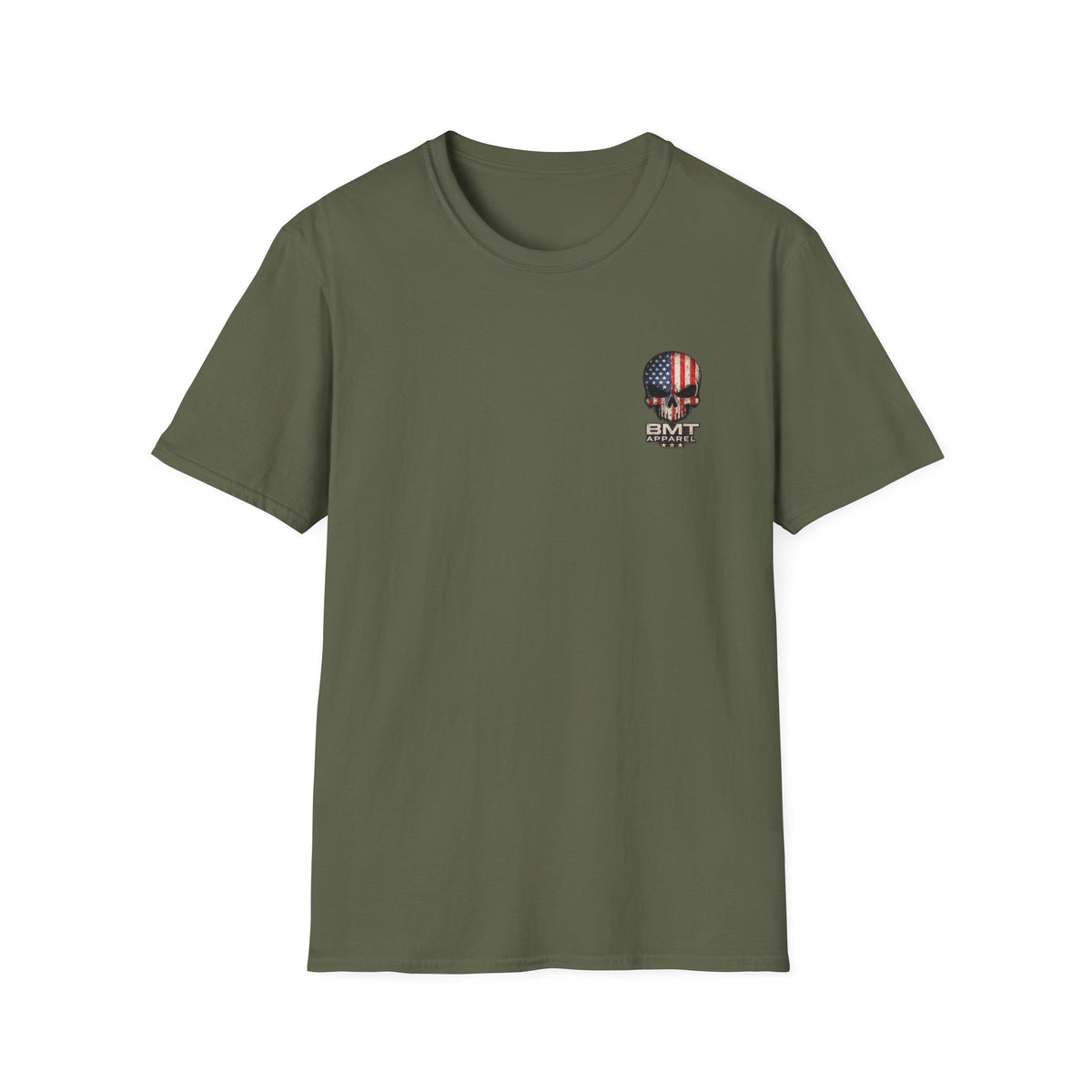 American Flag Skull T-Shirt | BMT Apparel