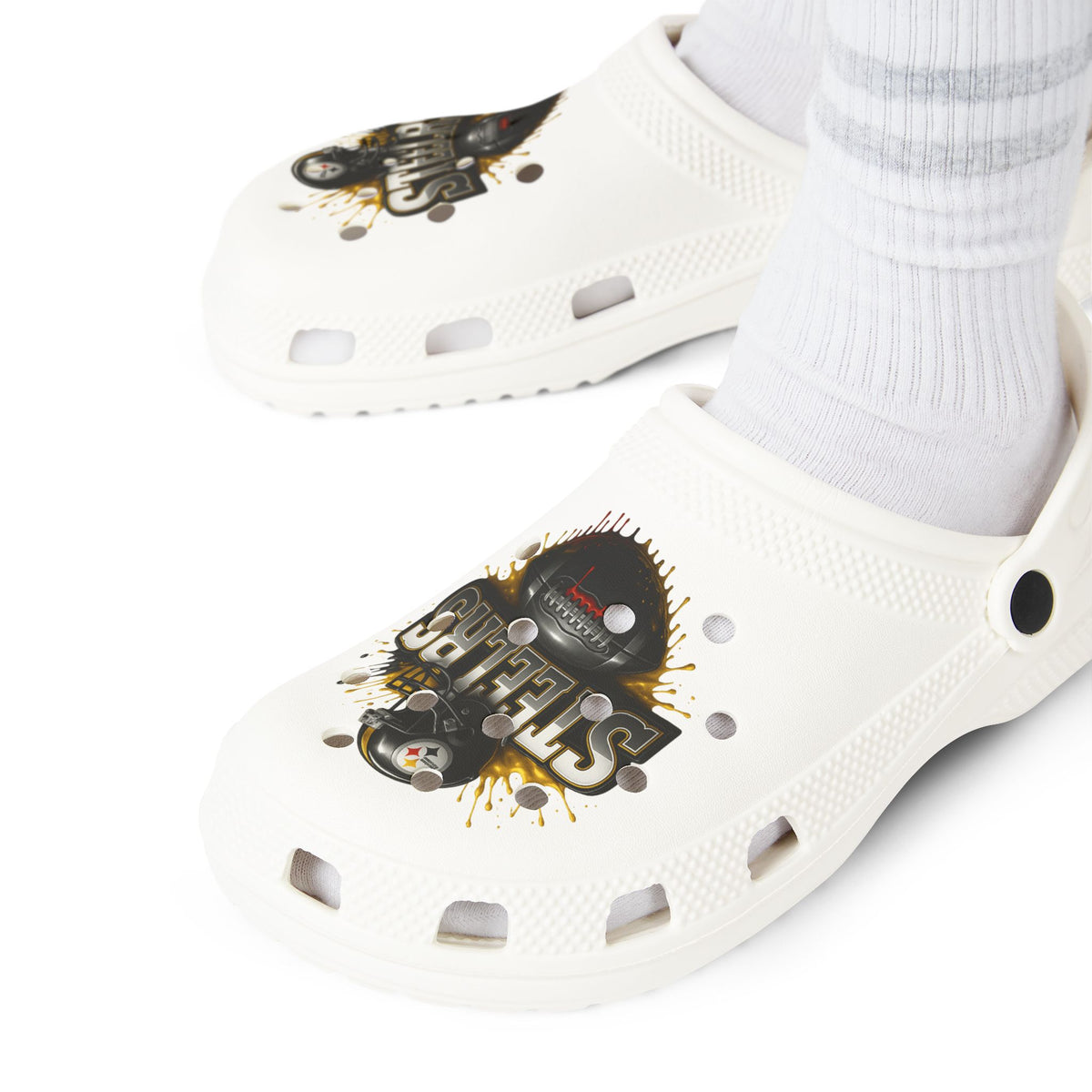 Stellars Graphic EVA Foam Clogs — Lightweight Slip-On Shoes