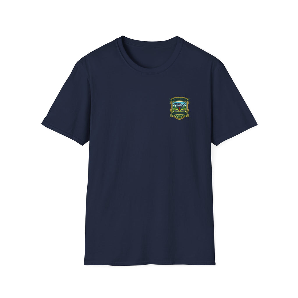 Golf Powered by Beer T-Shirt | Beer Golf Graphic Tee