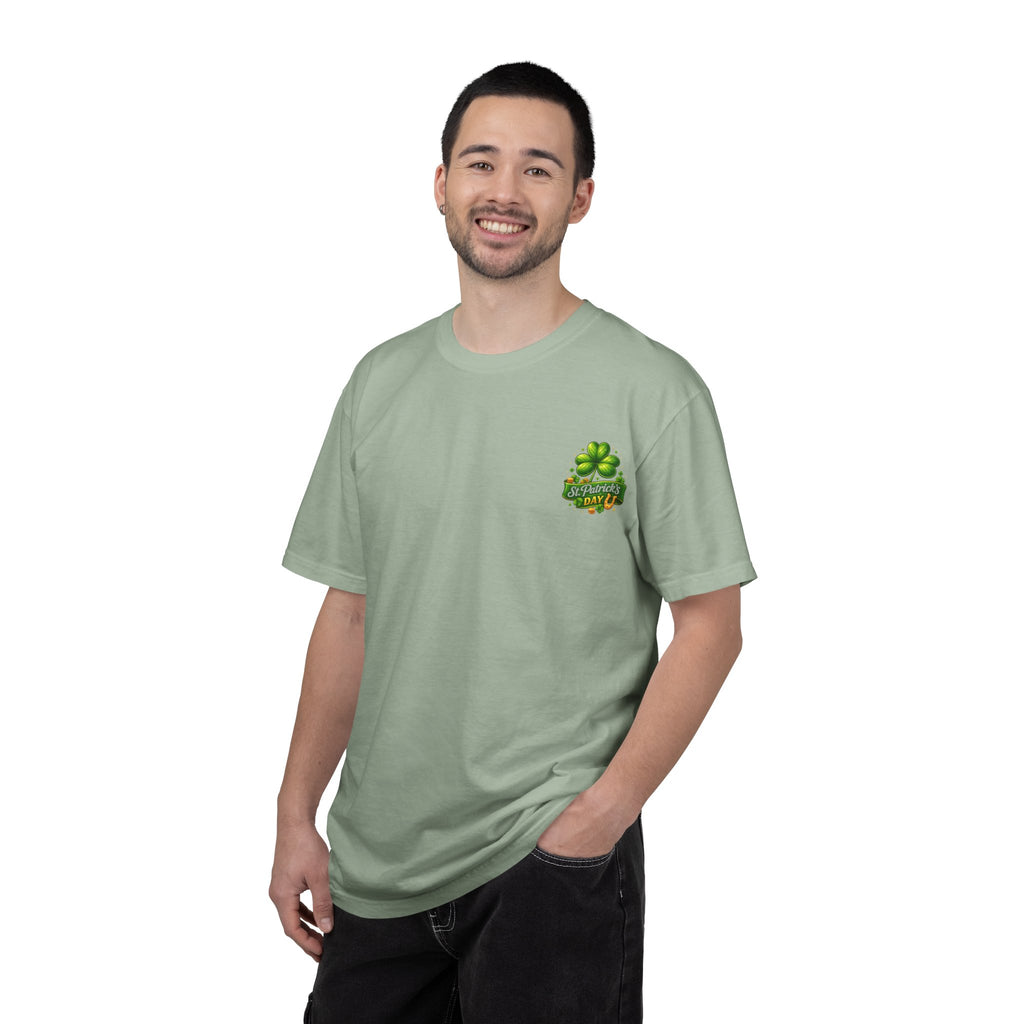 St. Patrick's Day Dachshund T-Shirt - 'I Drink Therefore I Am' Beer Graphic