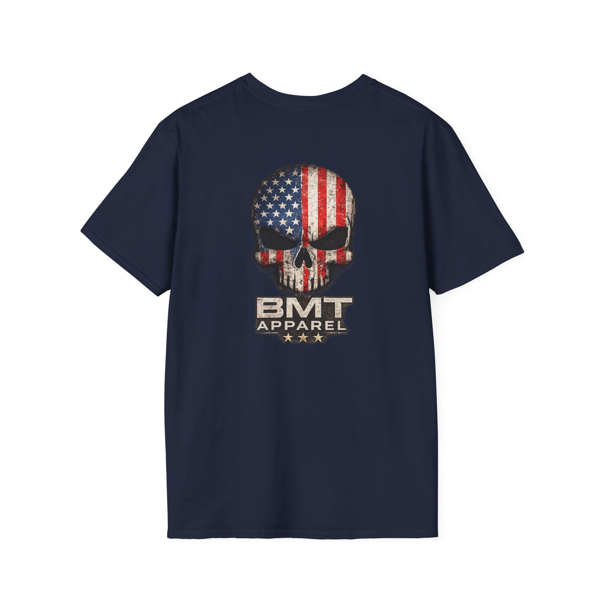 American Flag Skull T-Shirt | BMT Apparel