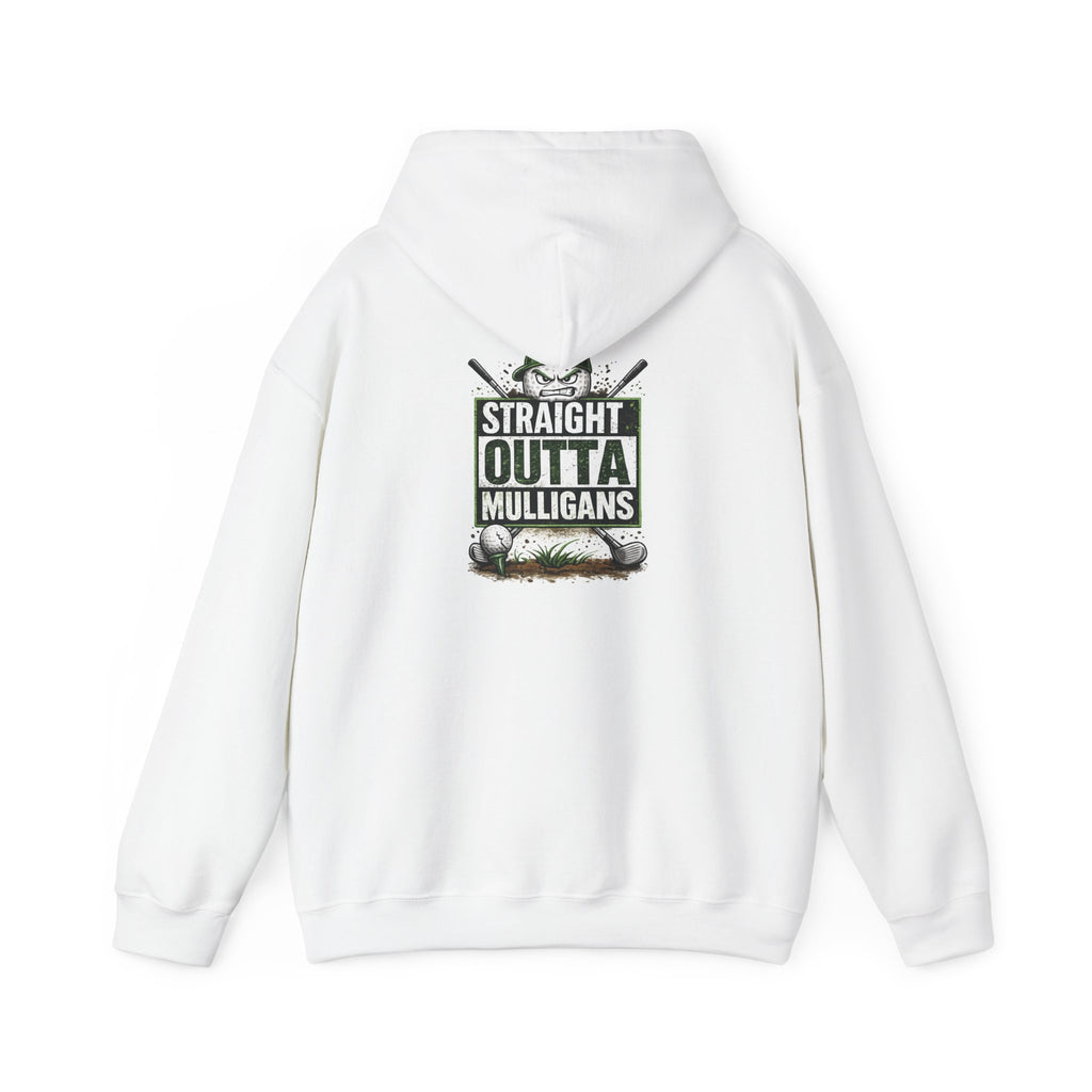 Straight Outta Mulligans Hoodie | Golf Humor Pullover