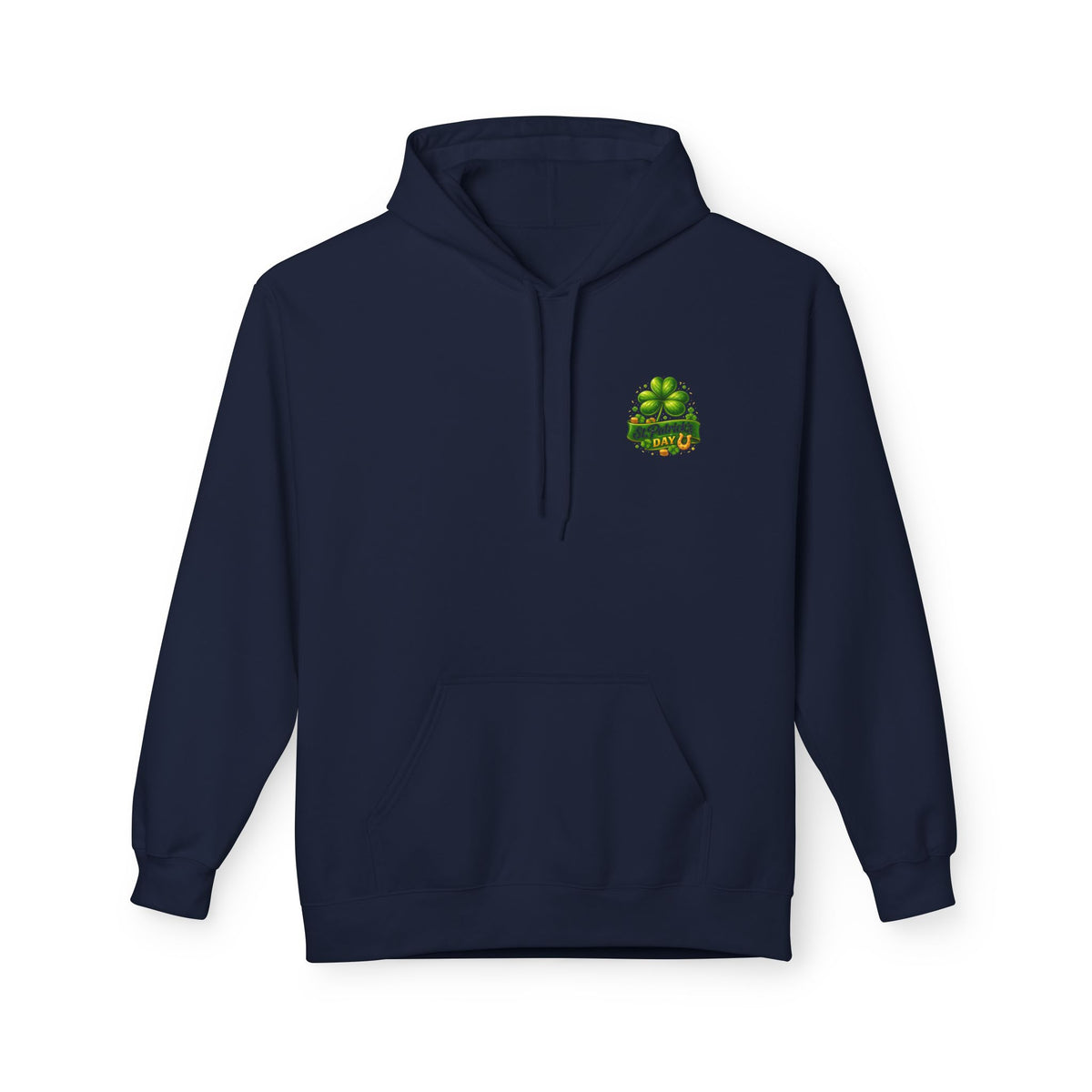 Lucky Beer Drinking Hoodie | St. Patrick's Day Shamrock Beer Graphic