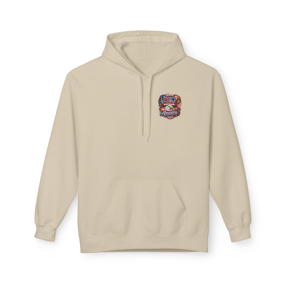 American Flag Eagle Veteran Hoodie | Patriotic Military Emblem