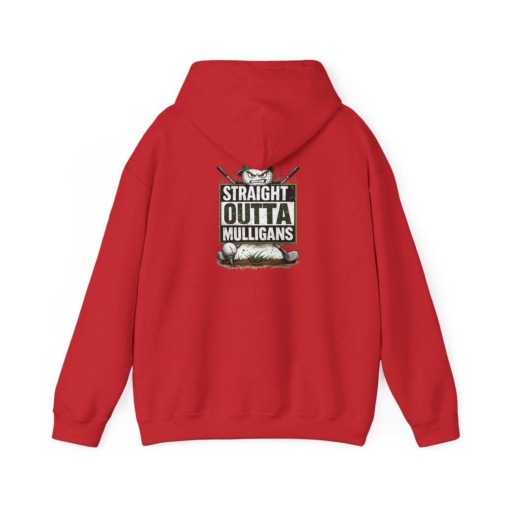 Straight Outta Mulligans Hoodie | Golf Humor Pullover