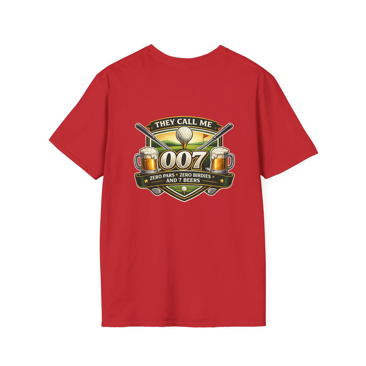 They Call Me 007 Golf Logo T-Shirt | Golfers, Beer, Funny Golf Shirt