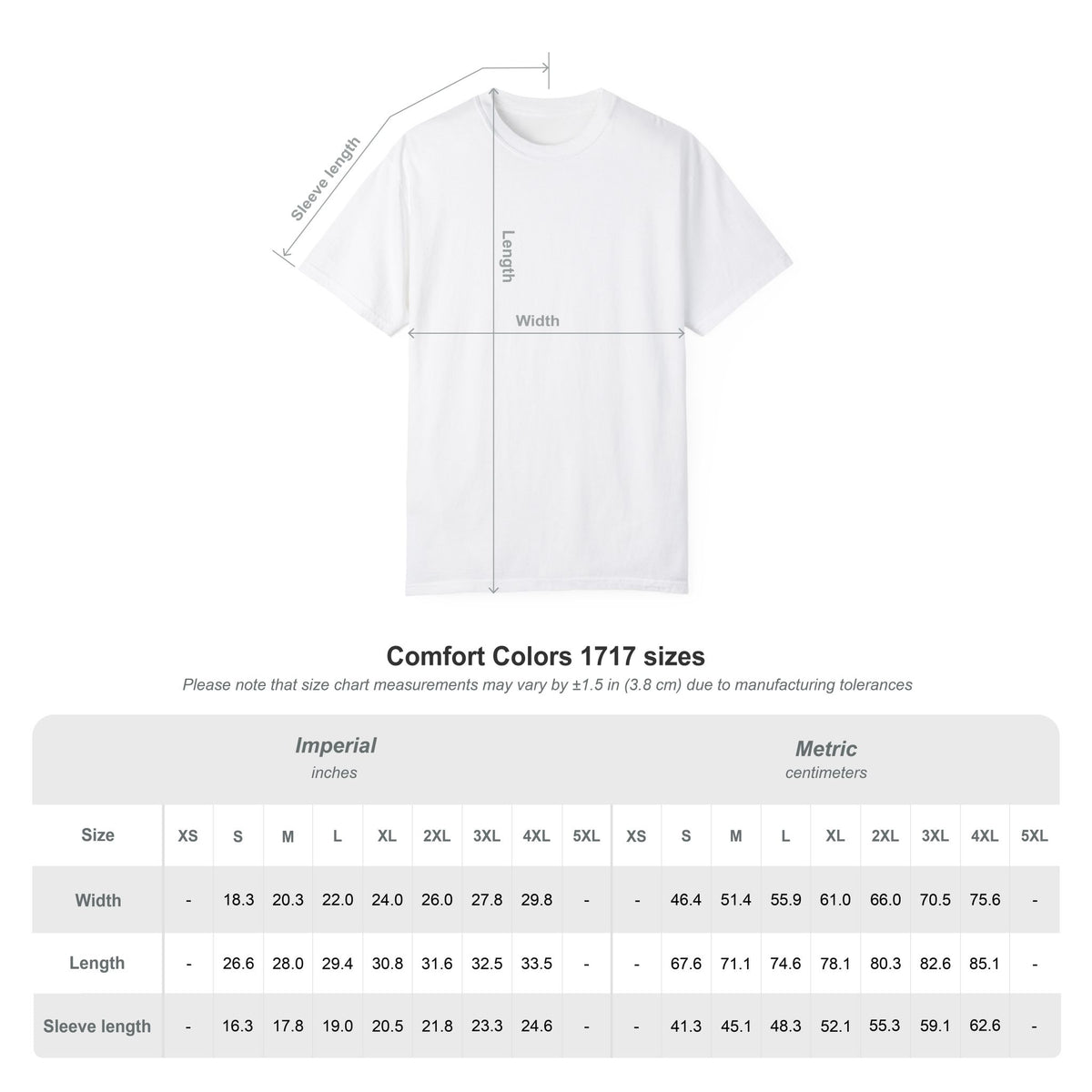 Unisex Garment-Dyed T-shirt