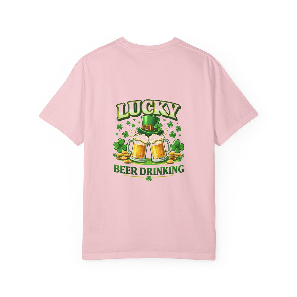 St. Patrick's Lucky Beer Drinking T-Shirt