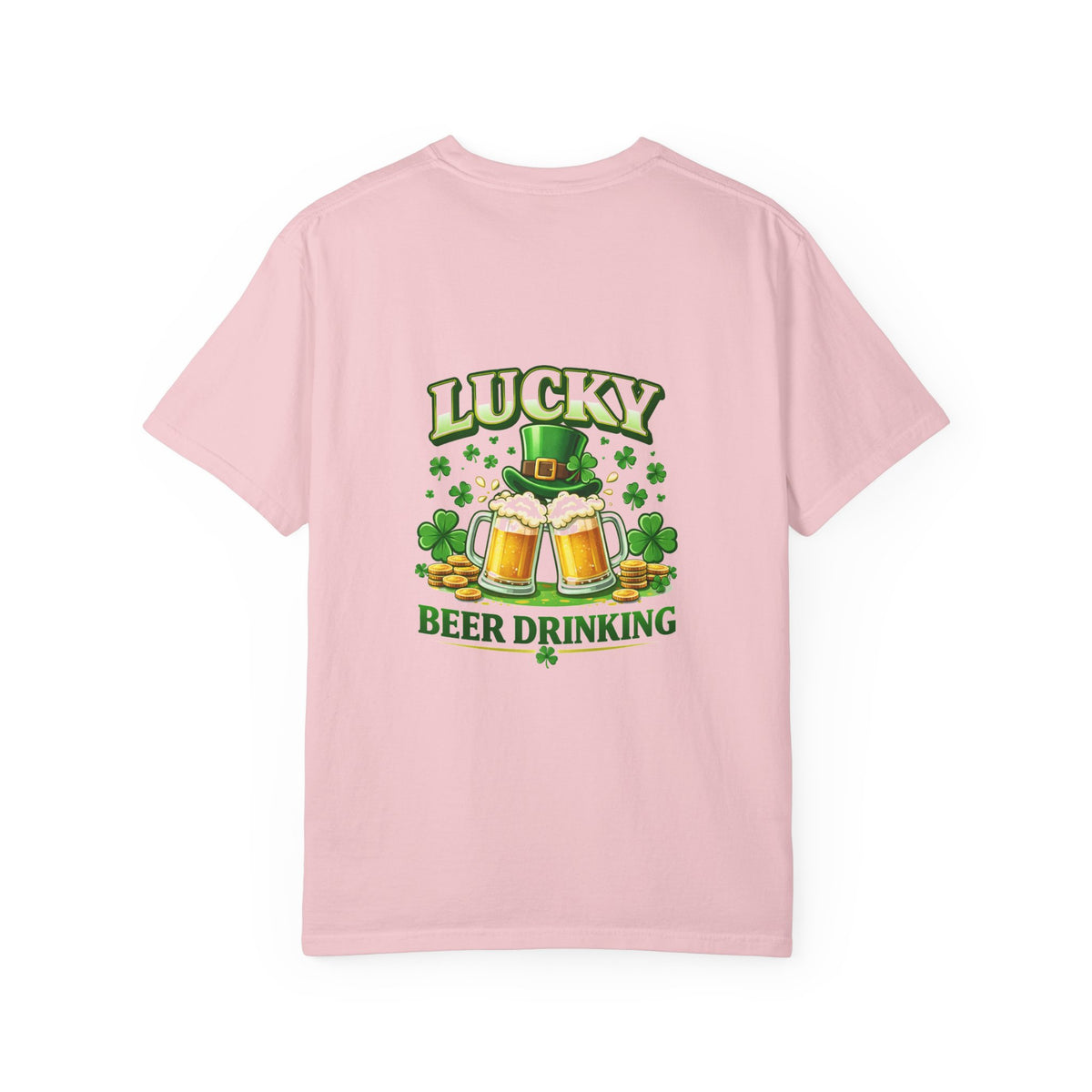 St. Patrick's Lucky Beer Drinking T-Shirt