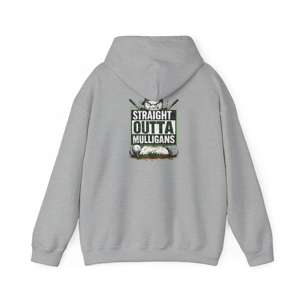 Straight Outta Mulligans Hoodie | Golf Humor Pullover