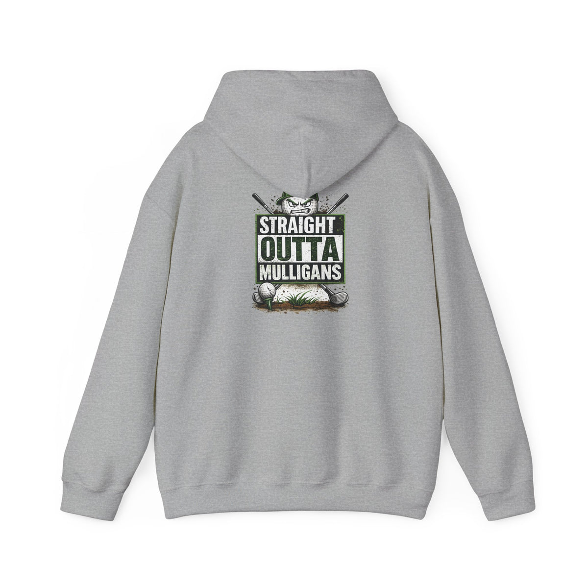 Straight Outta Mulligans Hoodie | Golf Humor Pullover