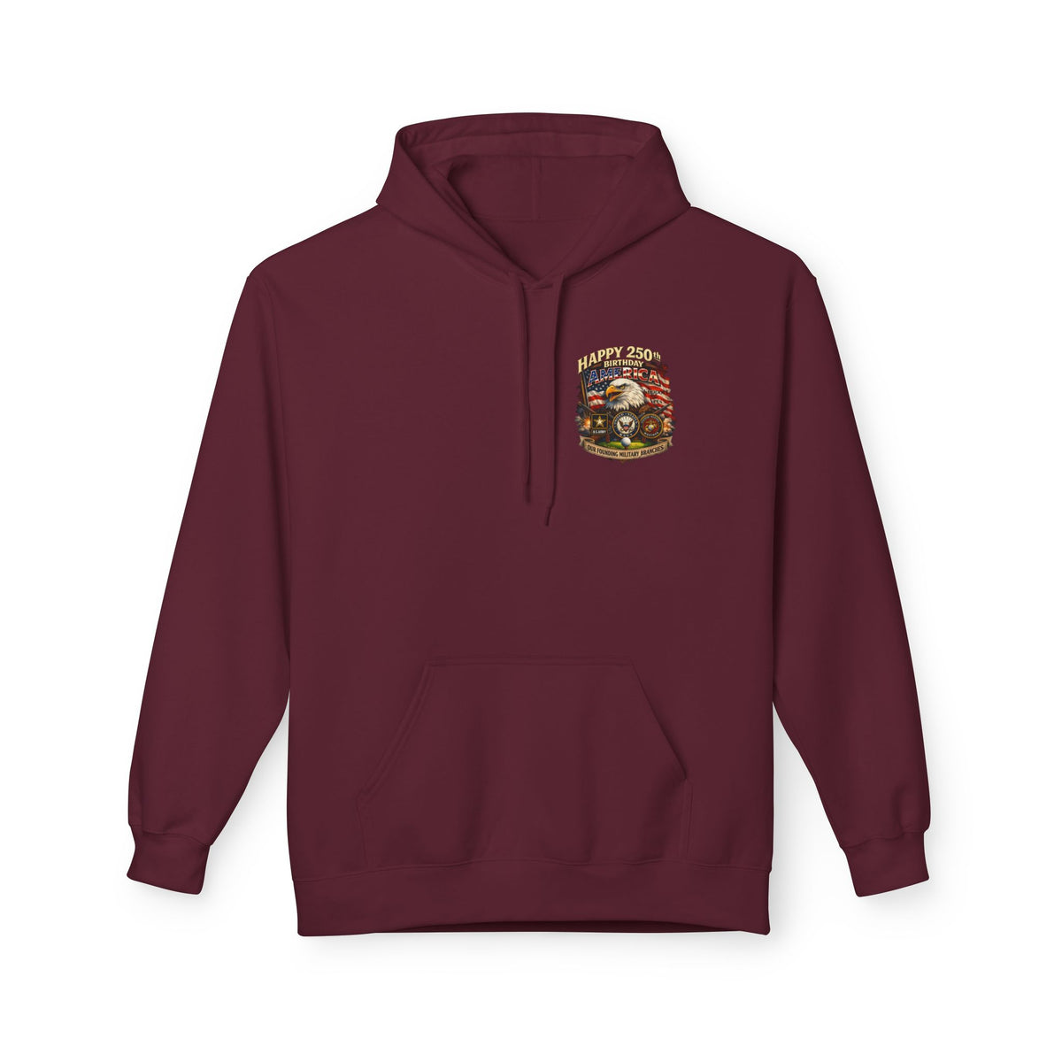 250 Years of America Hoodie | 1776-2026 Patriotic Liberty Bell Graphic