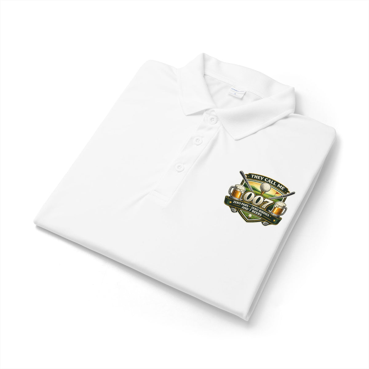 Custom 100% Club Crest Polo | Sport Polo Shirt