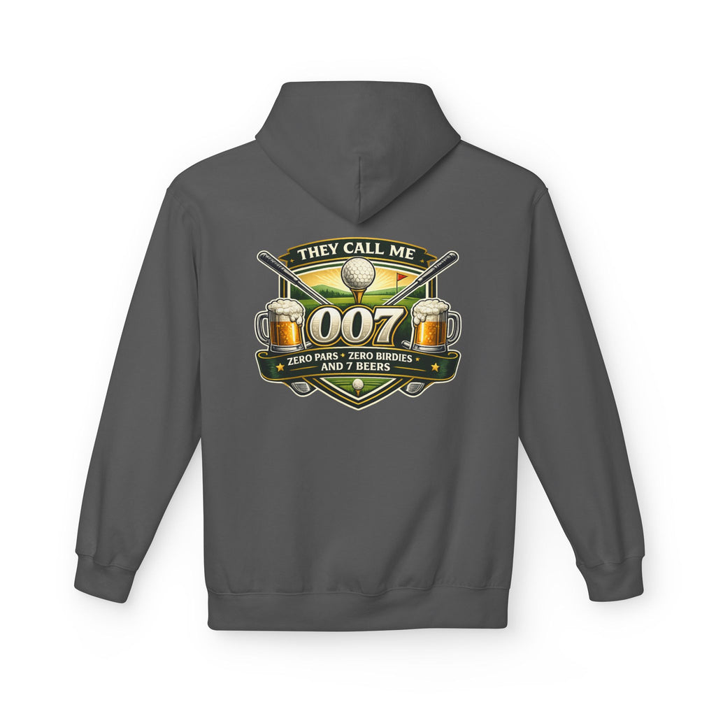 007 Pool Shark Hoodie – "They Call Me 007" Billiards & Beer Graphic Hoodie