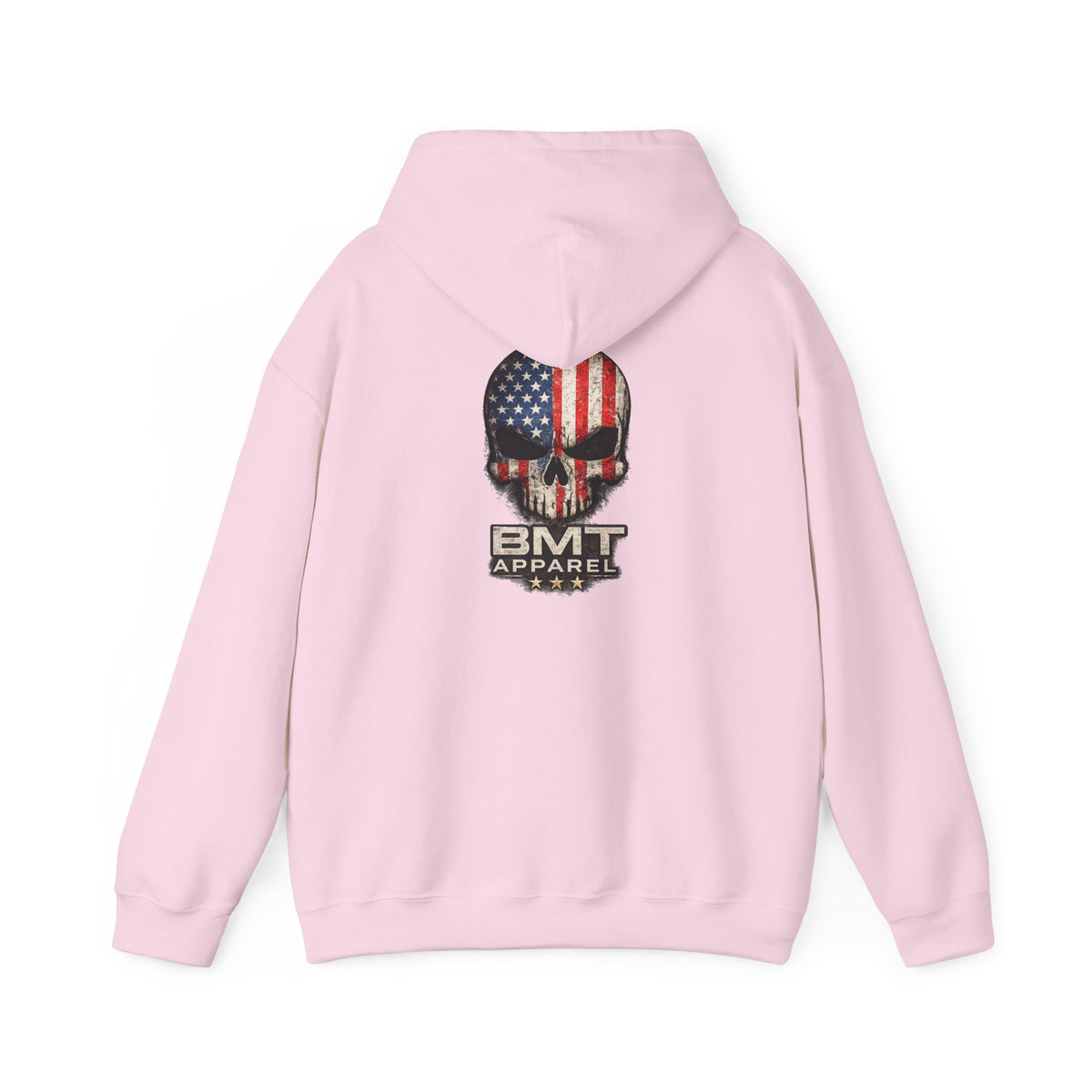 American Flag Skull Hoodie | BMT Apparel patriotic skull sweatshirt