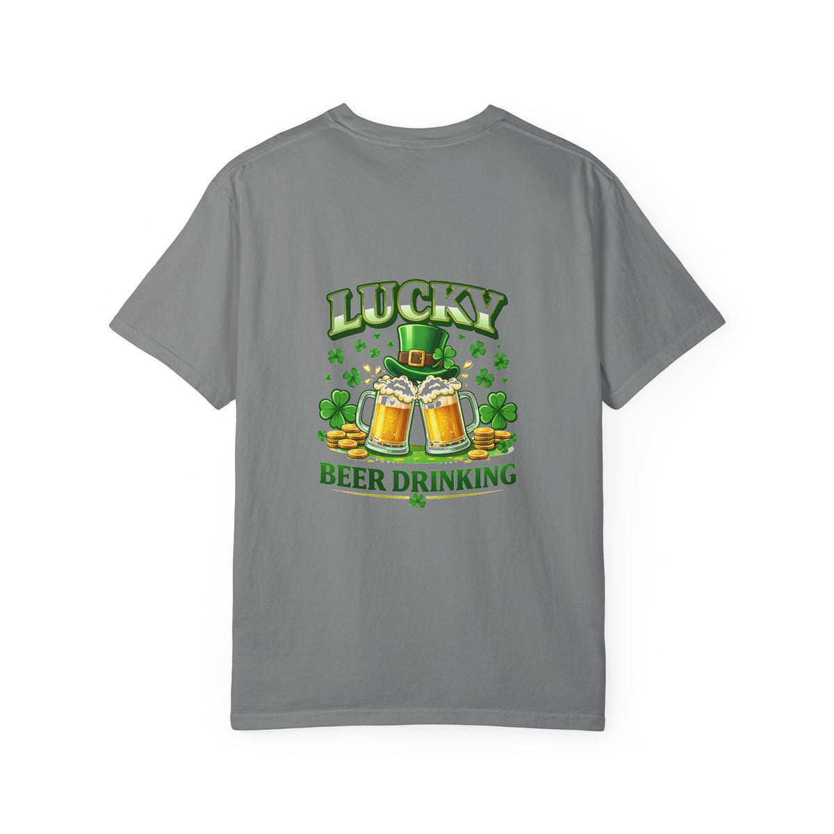 St. Patrick's Lucky Beer Drinking T-Shirt