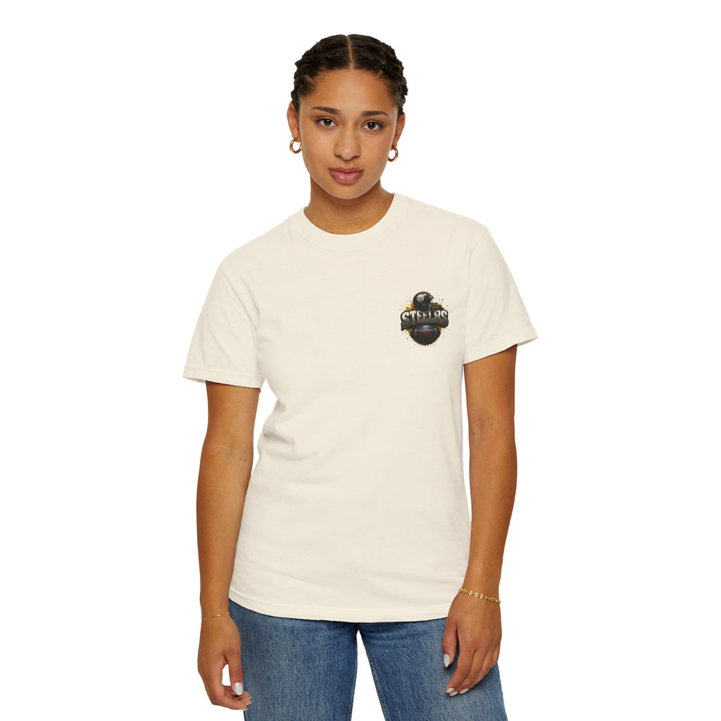 Steelers Graphic T-Shirt — Retro Helmet & Splash Logo