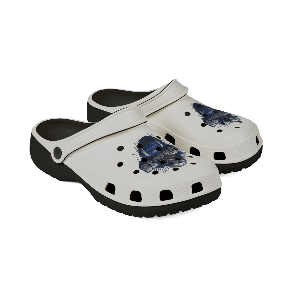 Cowboys Graphic Clog Shoes — EVA Foam Slip-On with 'Cow Boys' Design
