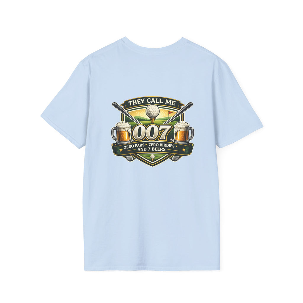They Call Me 007 Golf Logo T-Shirt | Golfers, Beer, Funny Golf Shirt