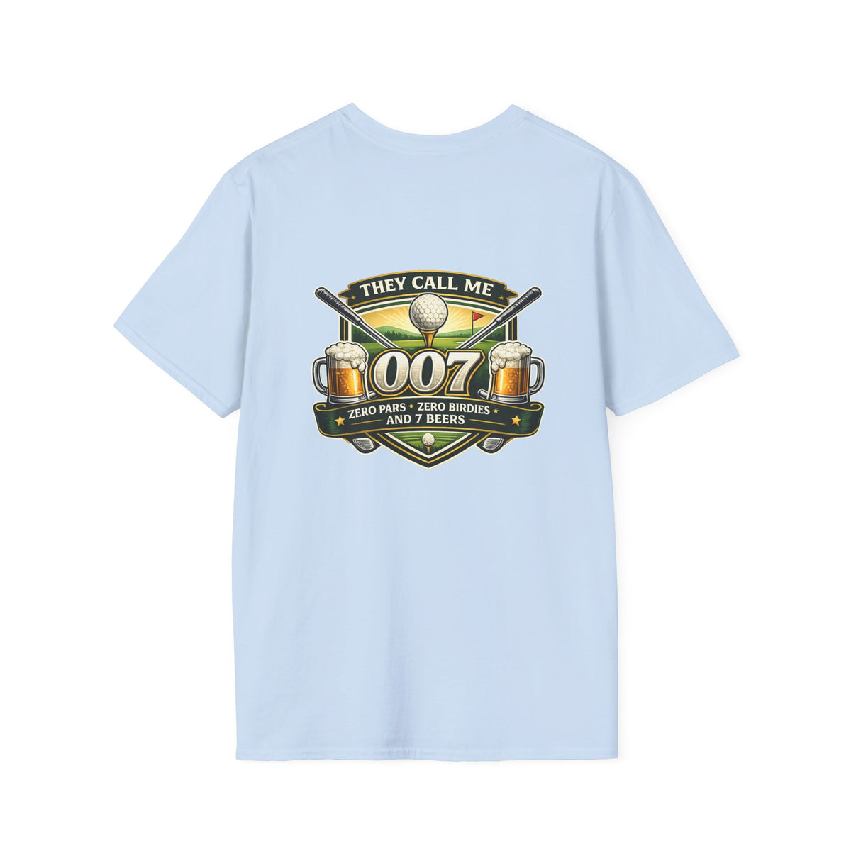 They Call Me 007 Golf Logo T-Shirt | Golfers, Beer, Funny Golf Shirt