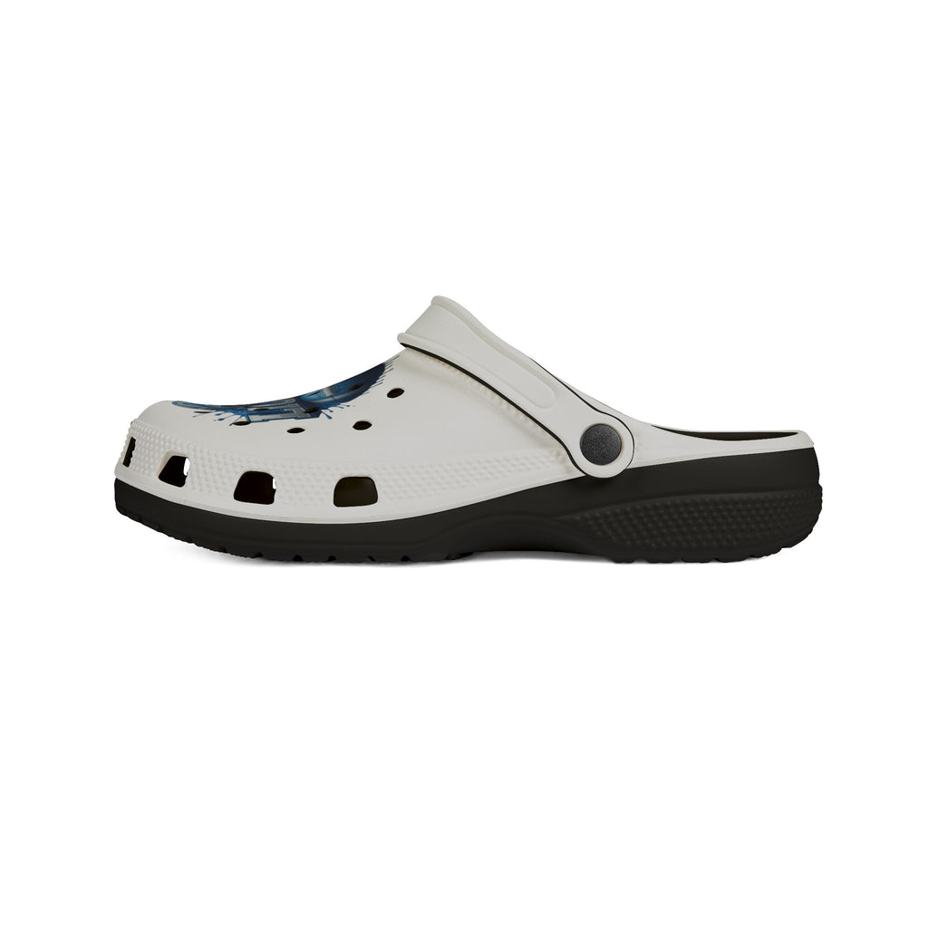 Lions Graphic EVA Foam Clogs — Lightweight Casual Slip-On Shoes