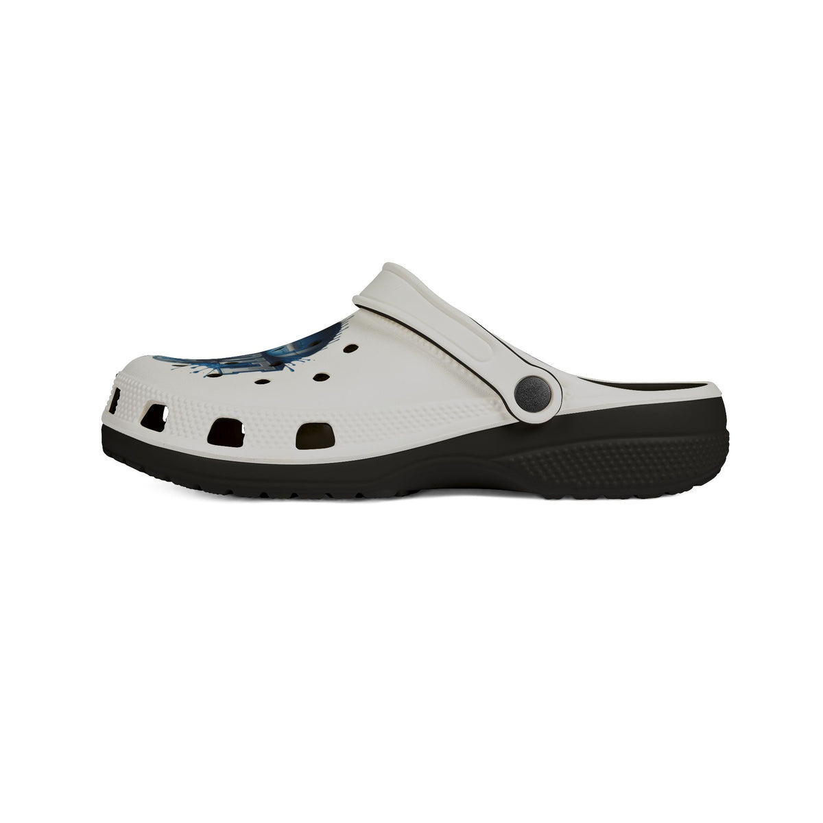 Lions Graphic EVA Foam Clogs — Lightweight Casual Slip-On Shoes