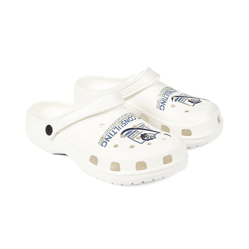 Custom EVA Foam Clogs — BMT Consulting Logo Beach Garden Shoes