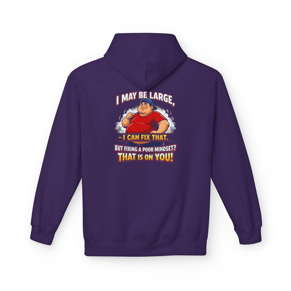 I May Be Fat I Can Fix That I Make Tacos Hoodie | Funny Taco Chef Illustration