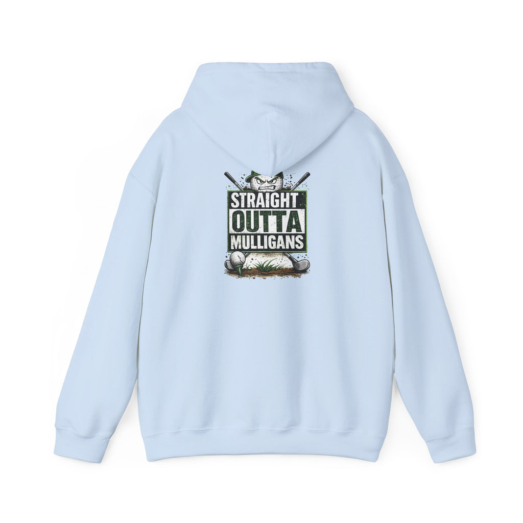 Straight Outta Mulligans Hoodie | Golf Humor Pullover
