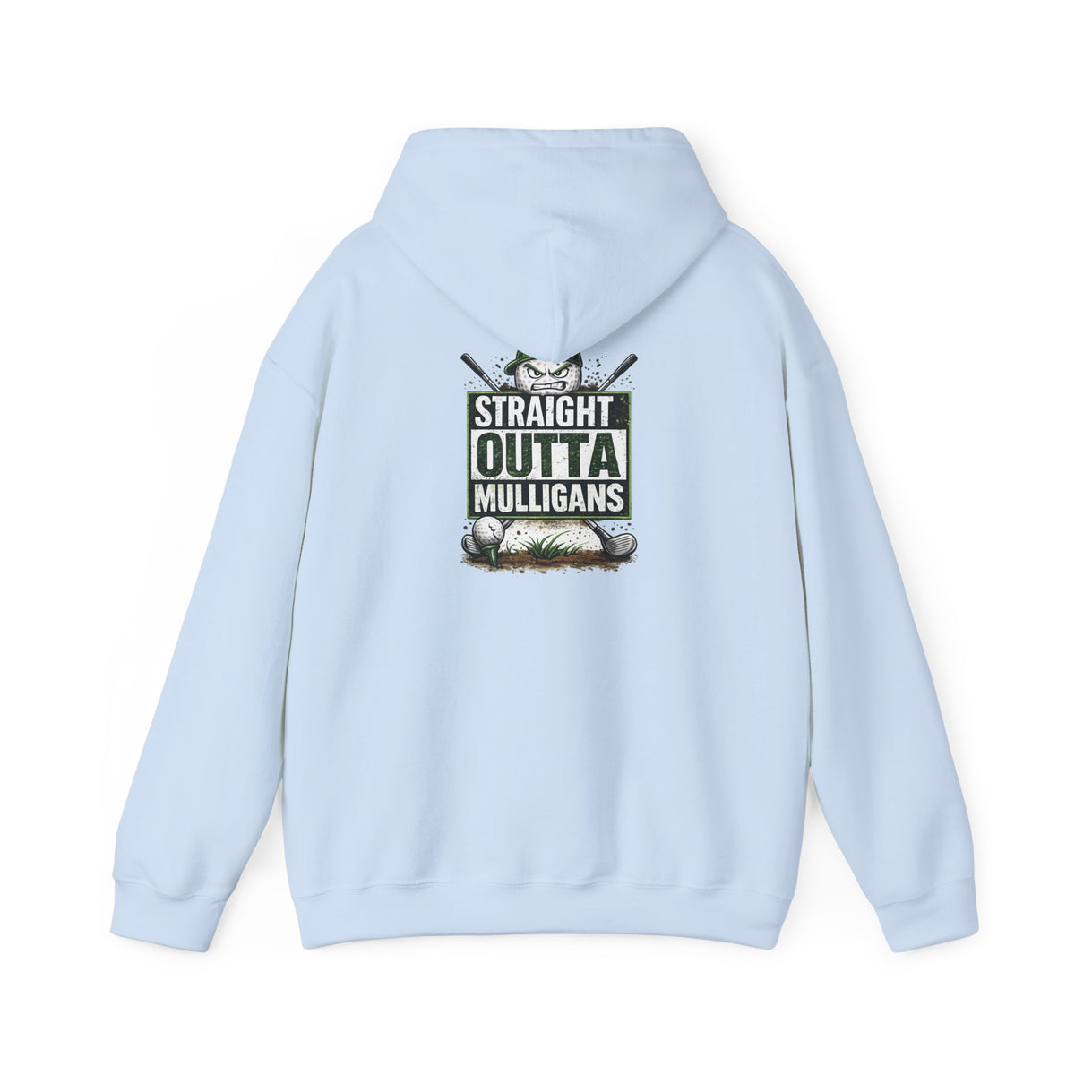 Straight Outta Mulligans Hoodie | Golf Humor Pullover