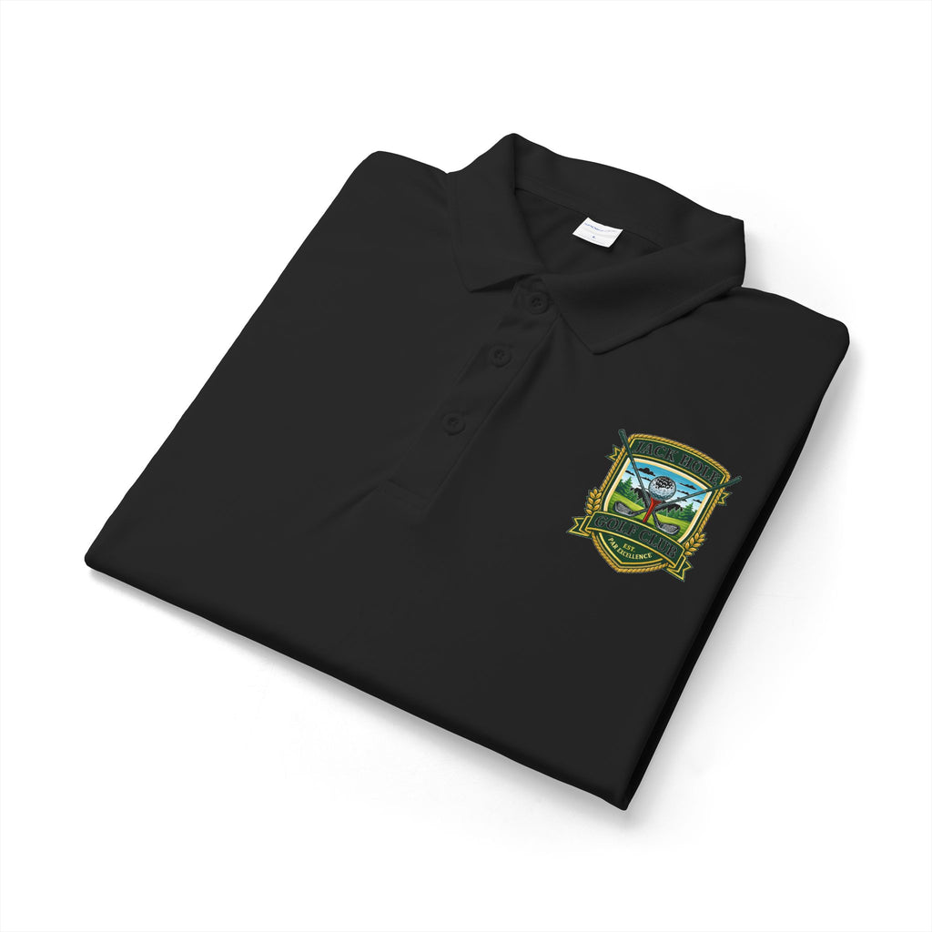 Shoreline Crest Logo Polo | Embroidered Golf Club Crest