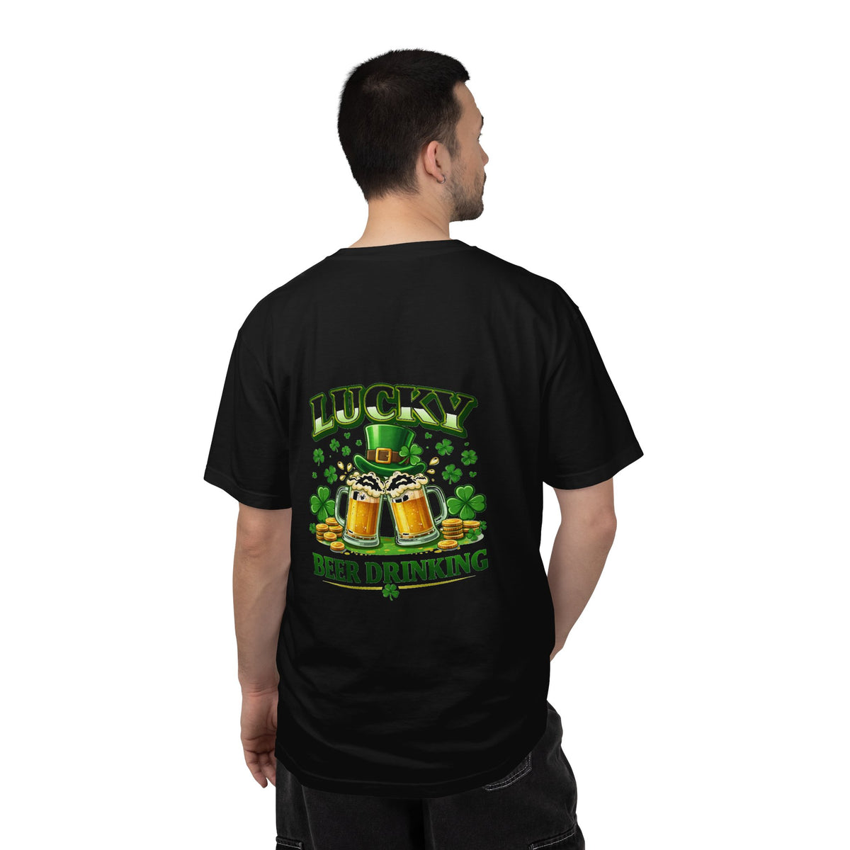 St. Patrick's Lucky Beer Drinking T-Shirt