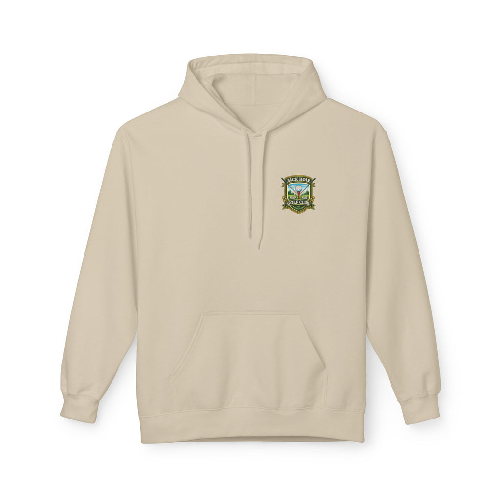 Fairways are Overrated Illustration Hoodie | 'Fairways Are Overrated' Woodland Golf Design