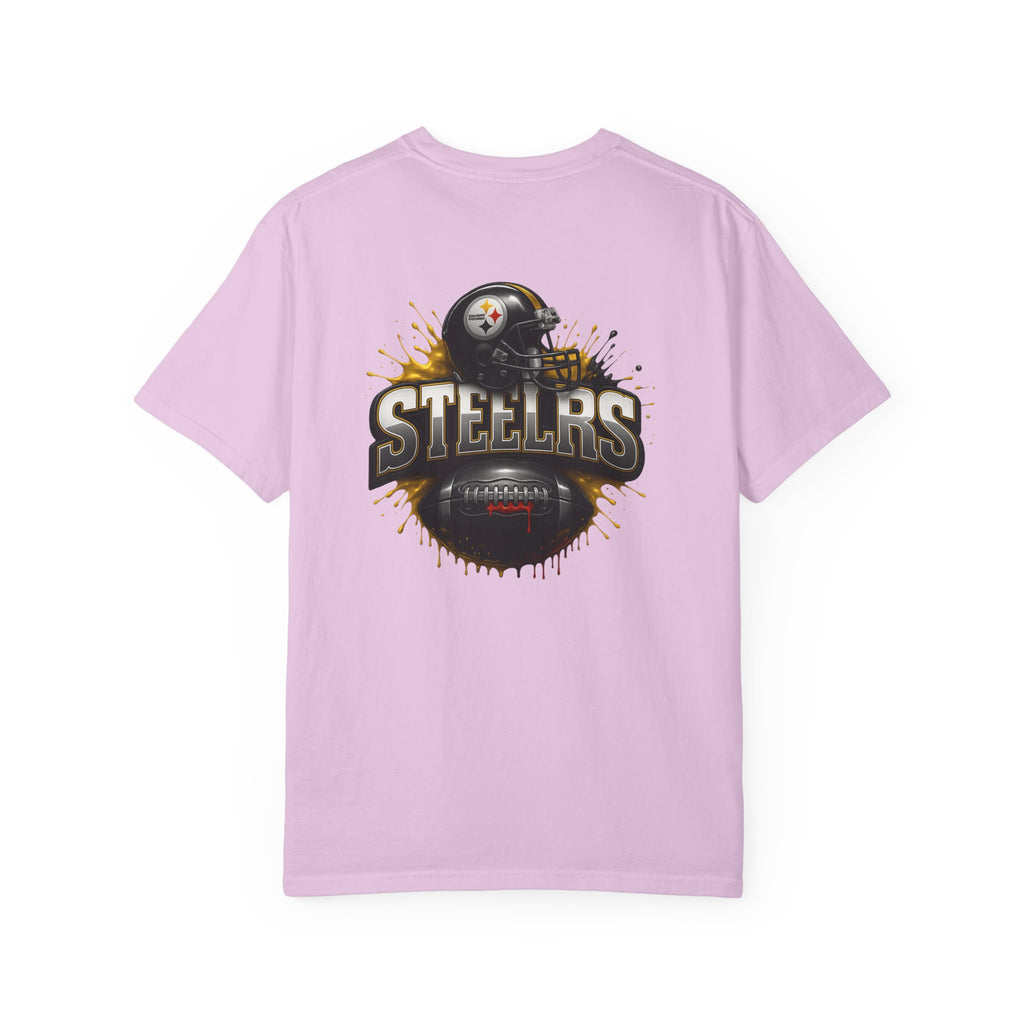 Steelers Graphic T-Shirt — Retro Helmet & Splash Logo