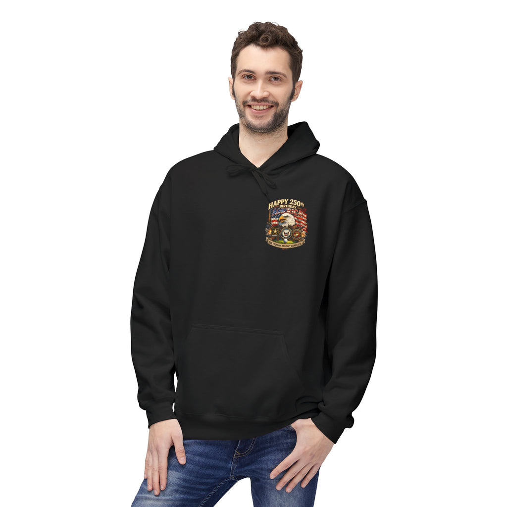250 Years of America Hoodie | 1776-2026 Patriotic Liberty Bell Graphic