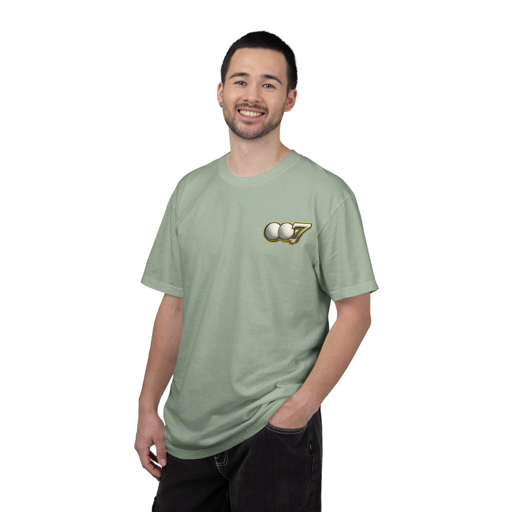Golf They Call Me 007 T-Shirt — Funny Golfing Shirt with Beer Graphic