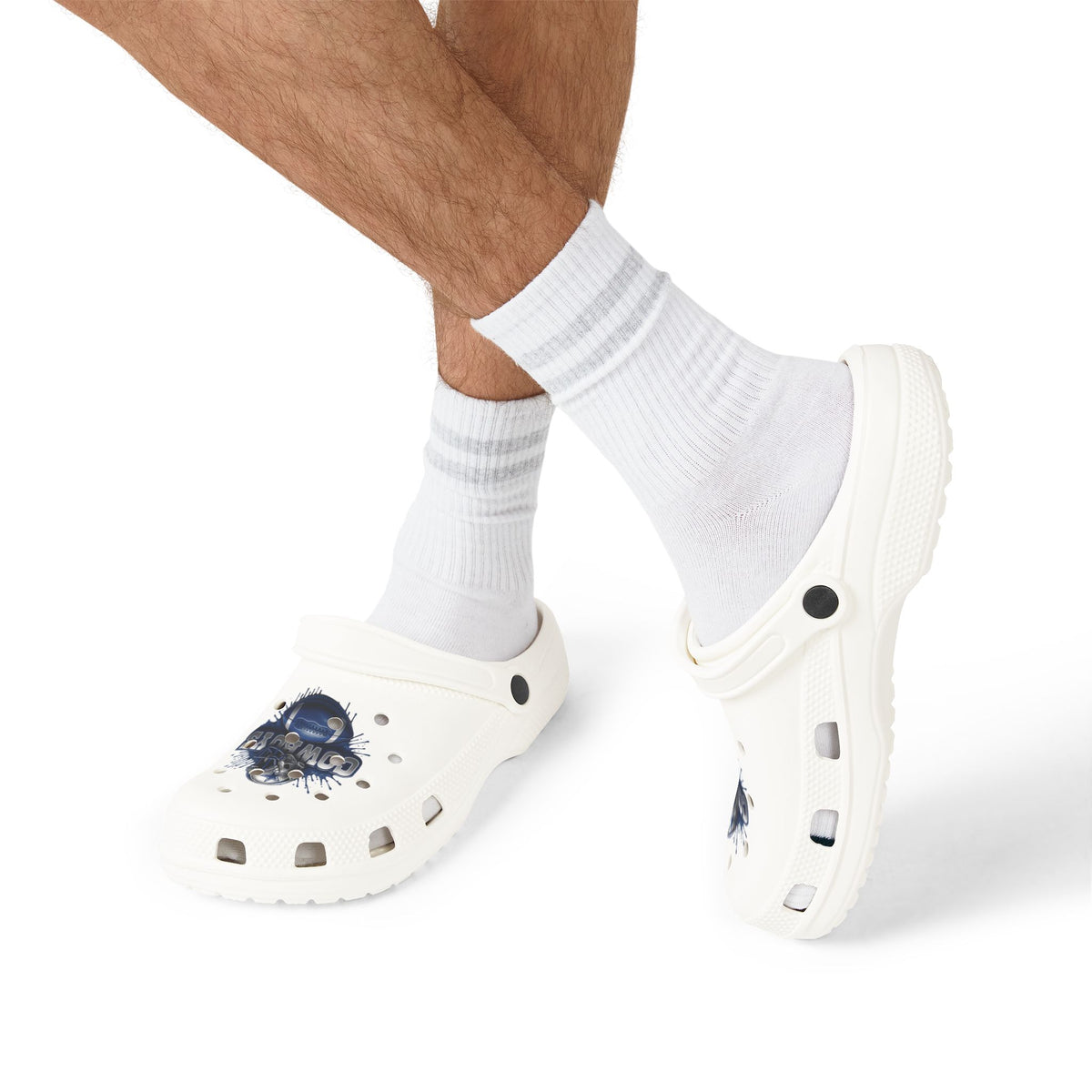 Cowboys Graphic Clog Shoes — EVA Foam Slip-On with 'Cow Boys' Design