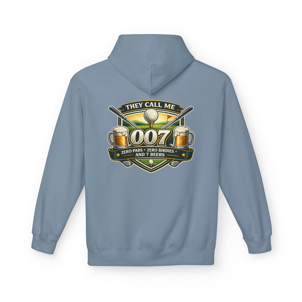 007 Pool Shark Hoodie – "They Call Me 007" Billiards & Beer Graphic Hoodie