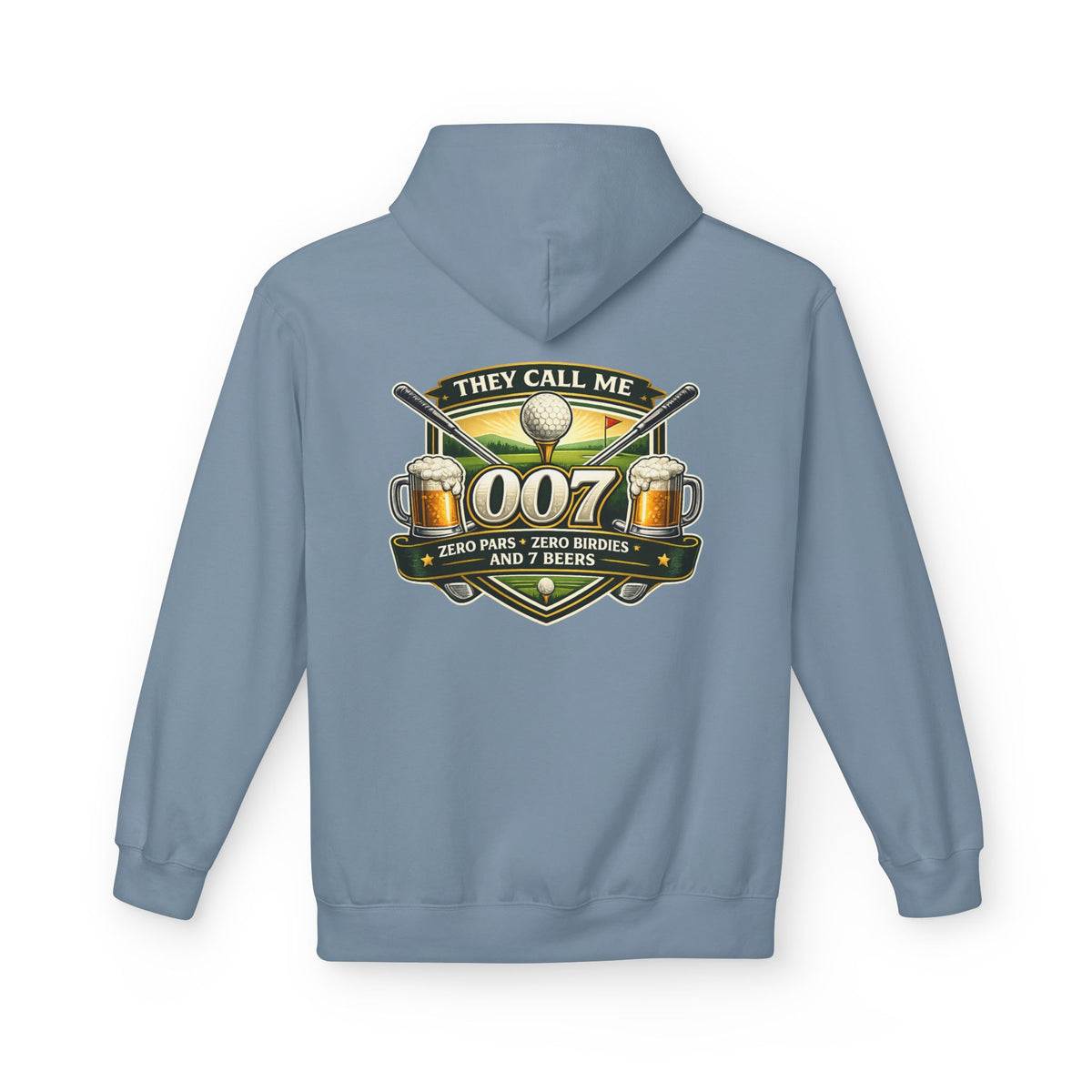 007 Pool Shark Hoodie – "They Call Me 007" Billiards & Beer Graphic Hoodie