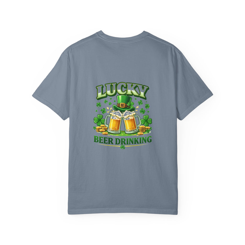 St. Patrick's Lucky Beer Drinking T-Shirt