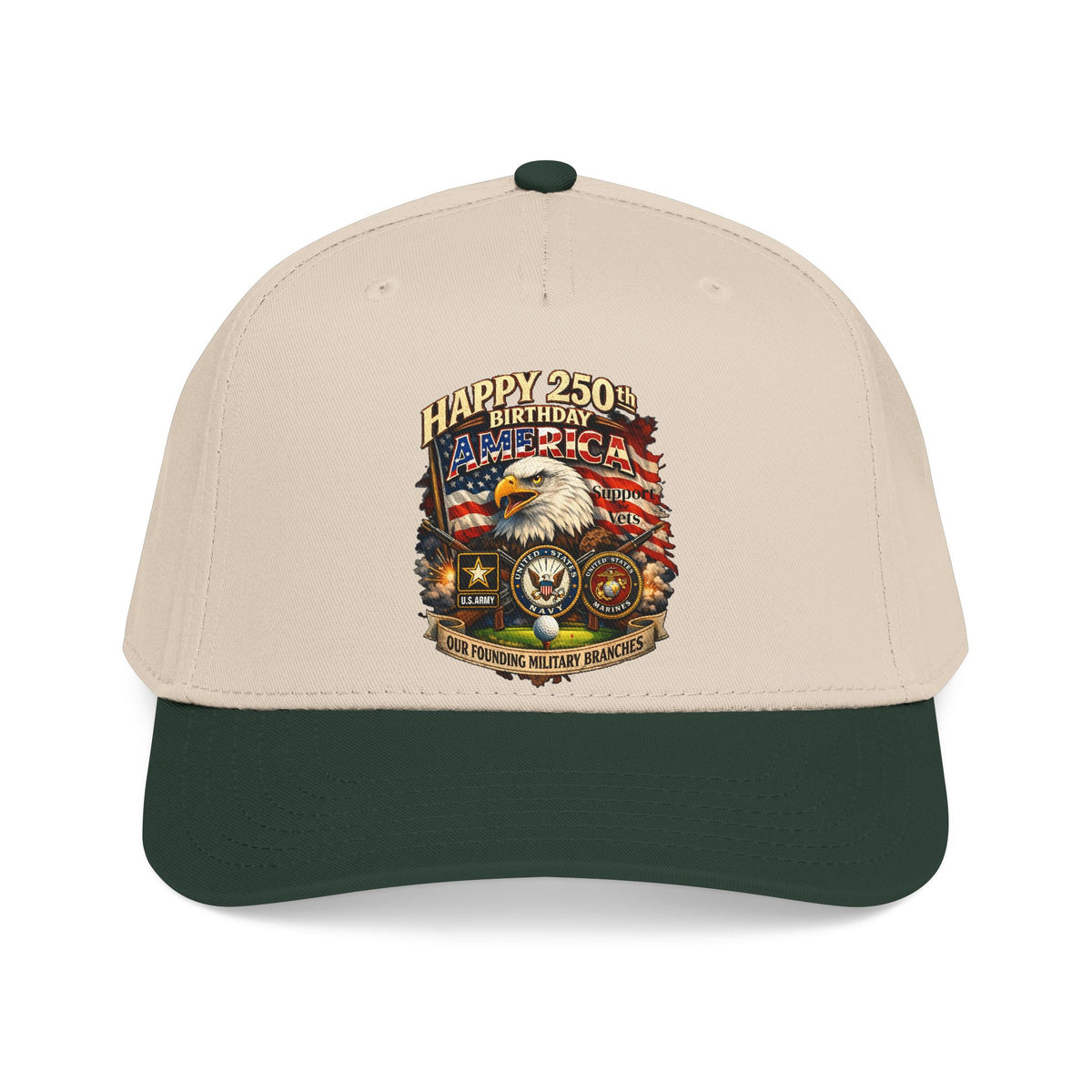 Mid Profile Baseball Cap