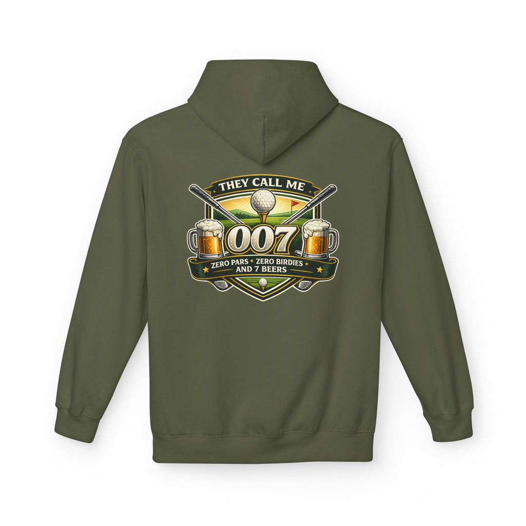 007 Pool Shark Hoodie – "They Call Me 007" Billiards & Beer Graphic Hoodie