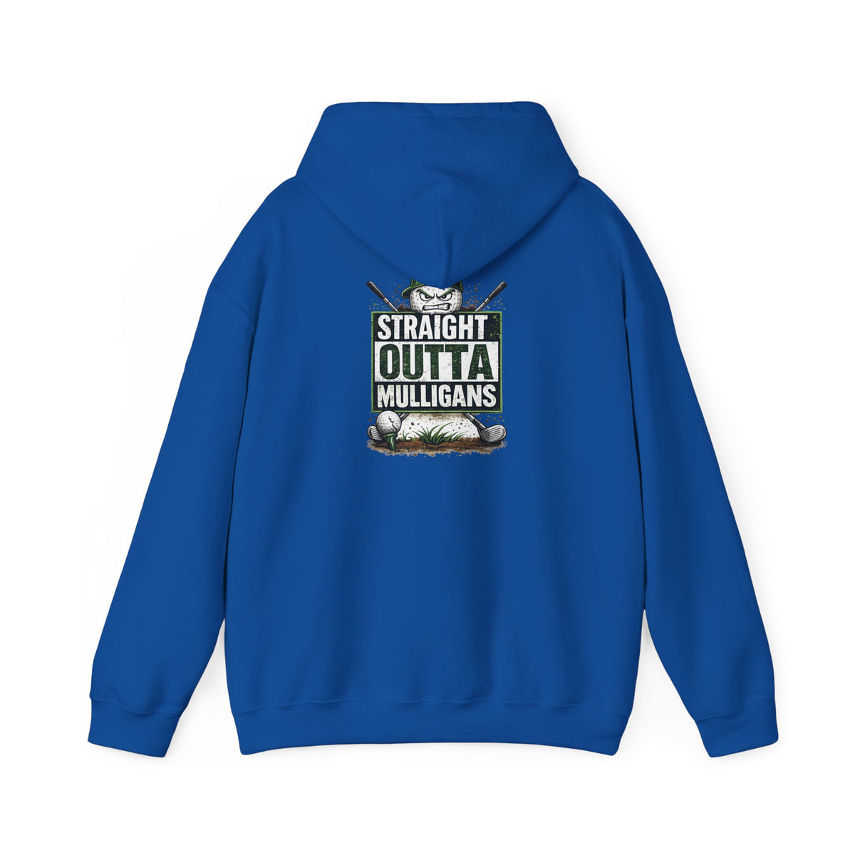Straight Outta Mulligans Hoodie | Golf Humor Pullover
