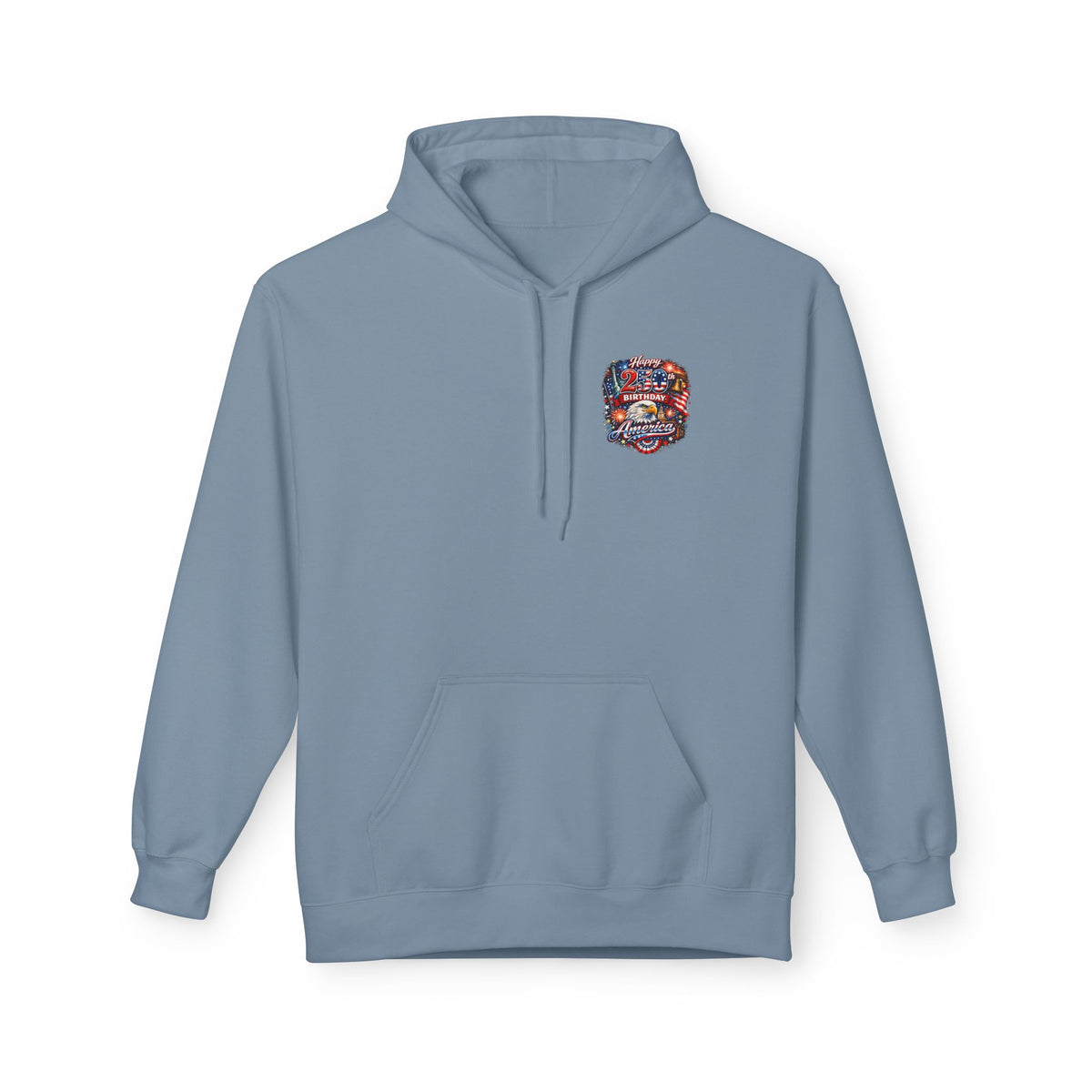 American Flag Eagle Veteran Hoodie | Patriotic Military Emblem