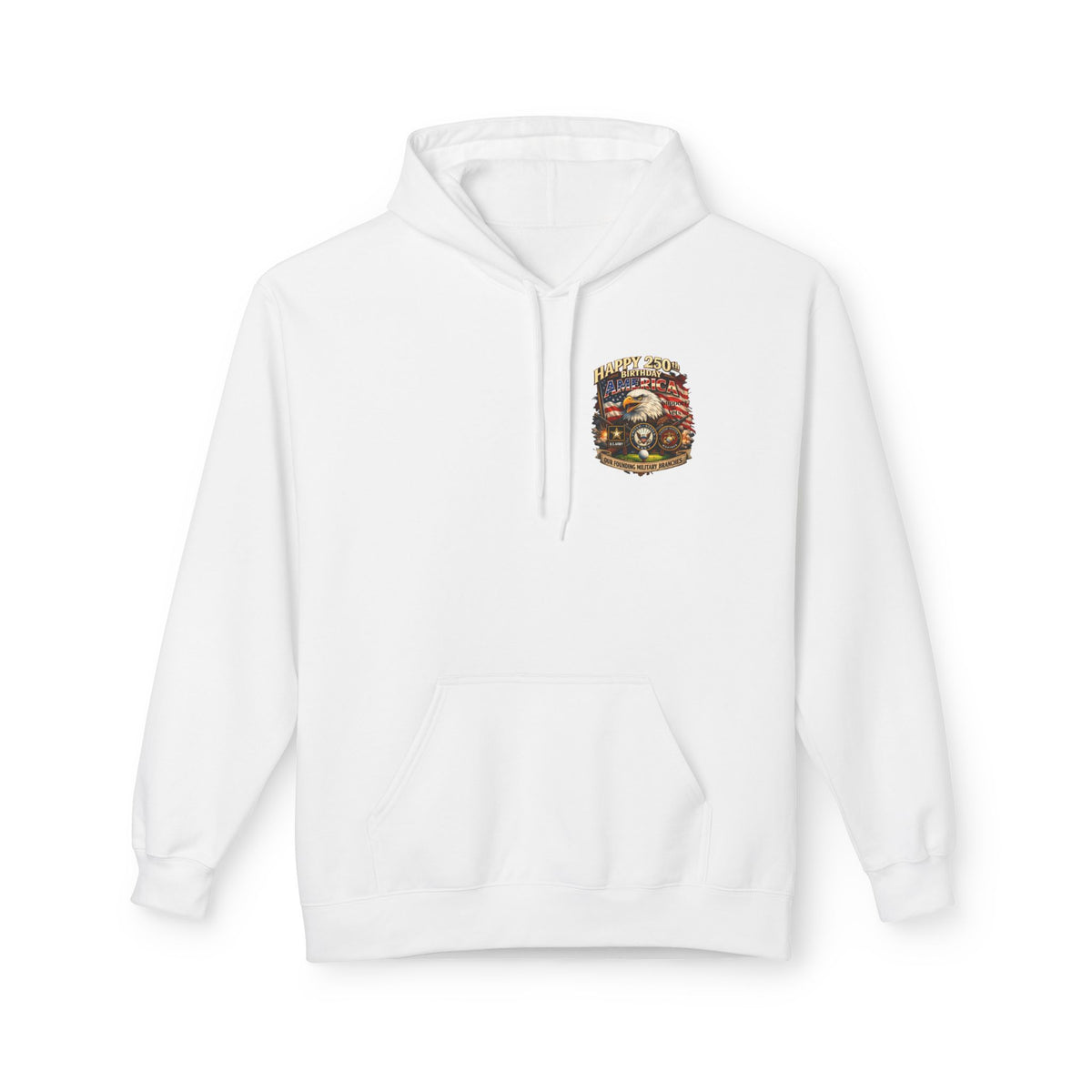 250 Years of America Hoodie | 1776-2026 Patriotic Liberty Bell Graphic
