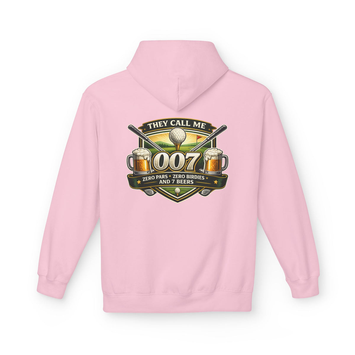 007 Pool Shark Hoodie – "They Call Me 007" Billiards & Beer Graphic Hoodie