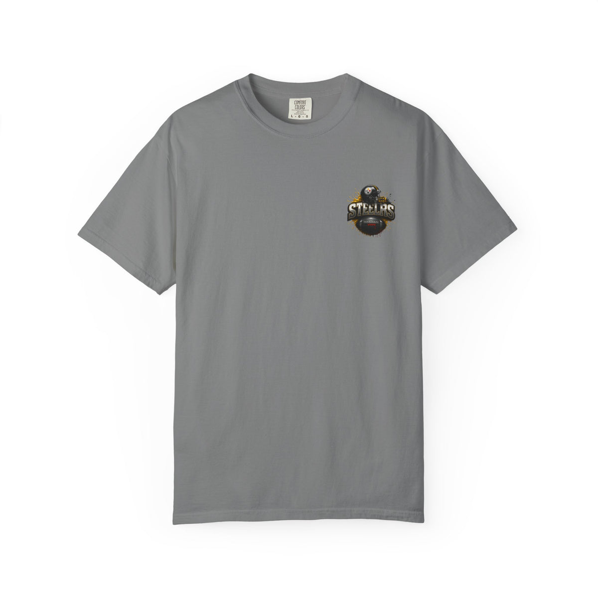 Steelers Graphic T-Shirt — Retro Helmet & Splash Logo