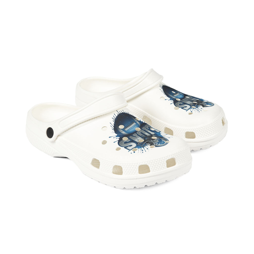 Lions Graphic EVA Foam Clogs — Lightweight Casual Slip-On Shoes